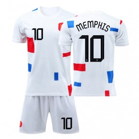 Nederländerna Memphis Depay 10 2023/2024 Borta Fotbollströjor Kortärmad